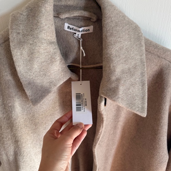 Reformation rocky oversized shirt jacket - Picture 5 of 6